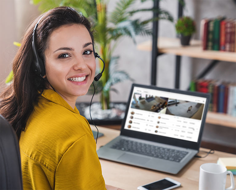 VirCierge blog virtual vs on-site concierge laptop screen