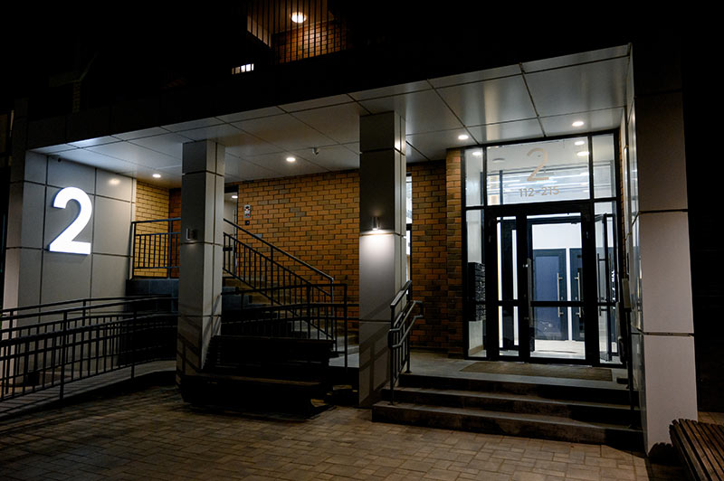 VirCierge Virtual Overnight Concierge Building Entrance